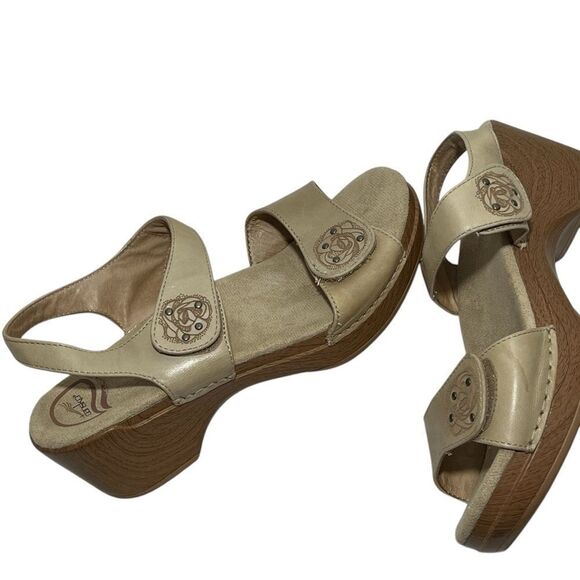 Dansko Tan Sonnet Leather Strap Sandal --‎ EU39/US 9 - Picture 1 of 9